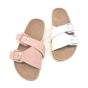 Moda Comfort Foot-bed Outdoor Cork Sole Cojín Plantilla Zapatillas Lady Pu Bio Sandals - Product Image 6