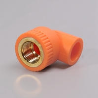 Adaptateur coudé à filetage femelle Ppr raccord de tuyau de plomberie Ppr accessoires d'alimentation en eau Ppr