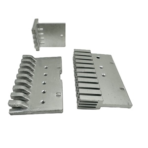 الألومنيوم الشخصي بالوعة الحرارة CNC بالقطع الألومنيوم etrued heatsinks غرفة التبريد شعاعي الصمام heatsinks - Product Image 6