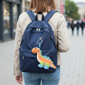 Famipet Fabricante de Peluches Personalizados con Diseño de Dinosaurio, Llavero de Peluche, Colgante para Bolsa, Juguete - Product Image 6