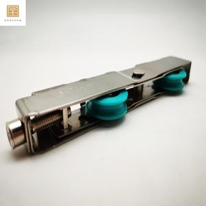Rollen <span class=keywords><strong>Glass</strong></span> chiebe fenster Hardware Passend für Edelstahl Fenster Riemens cheibe Schlitz räder U Nut Schienen tür rolle - Product Image 2