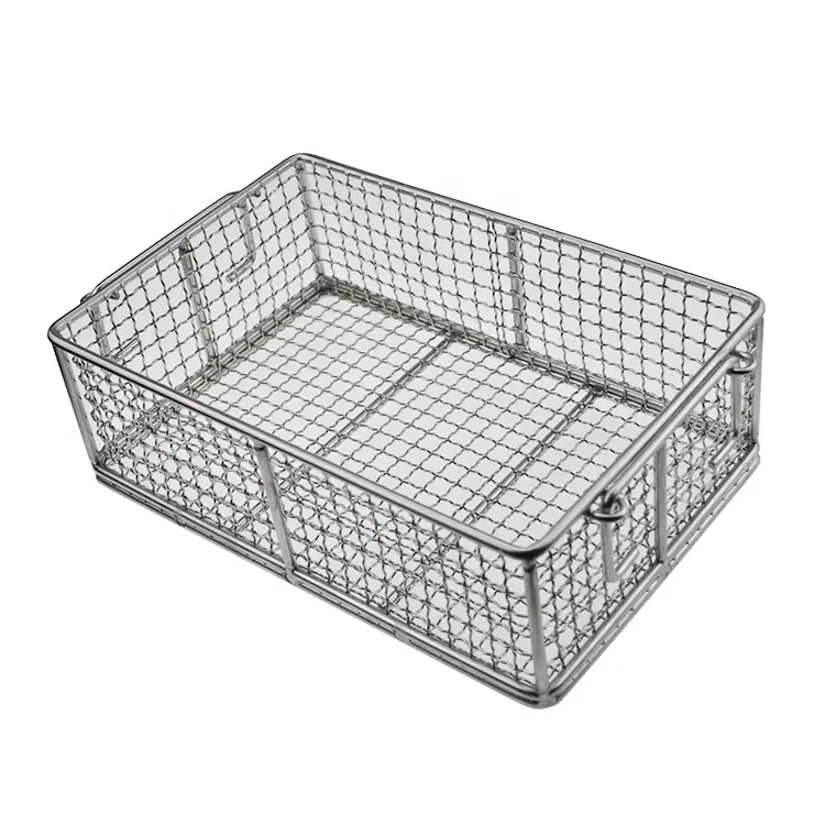 Home Kitchen Pantry Organizer Wire Basket for Shelves Cabinets Pantry Countertop Mesh Open Storage Bin Metal Basket