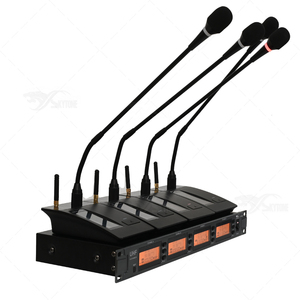 GT bốn kênh loạt PLL giai đoạn khóa + IR tần số phù hợp với hội nghị chuyên nghiệp Microphone - Product Image 2