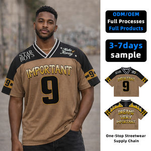 T-shirts décontractés pour hommes de premier choix, style hip-hop, en tricot Spandex/Polyester 200g, impression numérique, séchage rapide, service OEM, patchwork personnalisé - Product Image 1