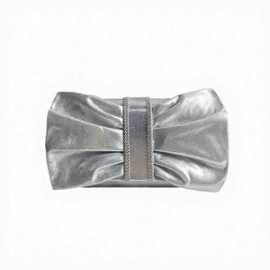 Bolso de Noche de Lujo para Mujer, Diseño de Media Luna, Acrílico, Mini, con Pedrería, Personalizable, para Novia, Boda, Fiesta, Baile de Graduación, Venta al Por Mayor, Caja de Materiales - Product Image 3