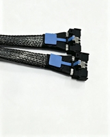 Cable MCIO SFF-8654 8I 50 74P PCIe 5.0 X8 a MCIO sin Aislamiento