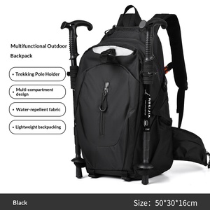 Sac à dos de randonnée professionnel pour hommes et femmes, en nylon, grande capacité, durable, léger, imperméable, sélectionné avec soin - Product Image 5