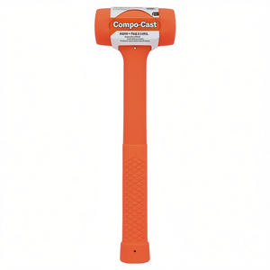 Compo-Cast Non Rebounding <b>Hammer</b> 10 Oz Dead Blow For Metal Work - Product Image 2