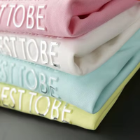 T-shirts graphiques unisexes en coton 180 GMS, t-shirts en relief 3D, t-shirt 3D