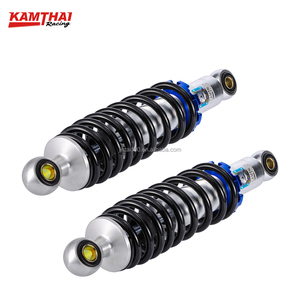 Amortisseur arrière de moto 295mm <span class=keywords><strong>Suspension</strong></span> de course modifiée bleu argent pour Honda Wave Series - Product Image 2