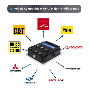 Controlador de Accionamiento de CA de Alto Rendimiento CURTIS de Repuesto 1230-2404 de 24 V y 250 A para Piezas de Montacargas Eléctricos y Sistemas de Tracción - Product Image 4