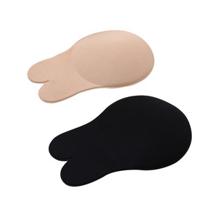 FINETOO Nuevas Cubrepezones Adhesivos Reutilizables para Mujer, con Diseño de Conejo, Efecto Push-up, Invisibles, Tipo Bralette, Lencería Íntima - Product Image 5