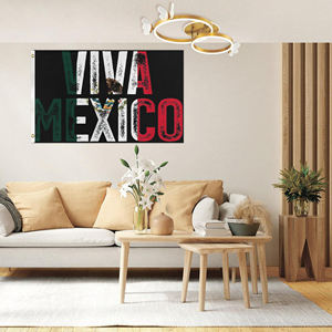 Открытый флаг мексиканского Дня независимости Новый 5 'x 3' напечатанный на высококачественных баннерах - Product Image 2