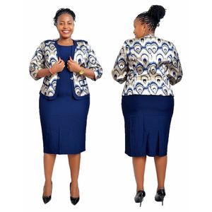 Vestido Maxi para Mujer, Estilo Africano, Talla Grande, Dos Piezas, Ropa de Iglesia para Mujer - Product Image 3
