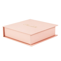 Boîte de chocolat cadeau truffe pralines belges biodégradable, cajas Para boîte de chocolat Offre Spéciale planche grise alimentaire de luxe