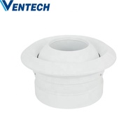 Système HVAC buse à jet en aluminium boule ronde diffuseur à jet réglable au plafond