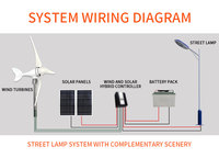 Usine solaire 500W chine fabricant système 1Mw éolienne