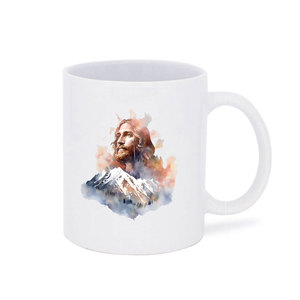 Tazas Cristianas Vintage Religiosas Inspiración Biblia Verso Taza de Té Sublimación Personalizada Gres Tazas de Café de Cerámica - Product Image 4