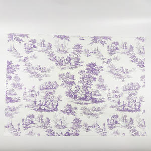 Papel <span class=keywords><strong>de</strong></span> regalo ecológico <span class=keywords><strong>de</strong></span> 28gsm con impresión personalizada, zapatos y calcetines Vintage para papel tisú, paños estampados, papel tisú - Product Image 5