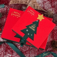 Nouvelle boîte cadeau de Noël en papier spécial rouge, grande, à charnière, avec couvercle en deux parties, vide, pour cadeaux de réveillon de Noël, idéale pour les pommes et les foulards