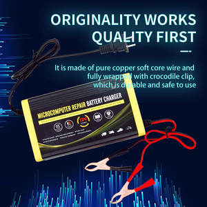 Chargeur de batterie de voiture 12V 4a 5a 6a 8a 10a Adaptateur de charge rapide intelligent pour moteur de batterie de voiture - Product Image 4