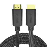 Cable HDMI 4K Premium, Trenzado de Nailon, 18Gbps Ultra HD 2160p, ARC, HDCP 2.2, Molde TPE, Cable HDMI de Alta Velocidad al por Mayor