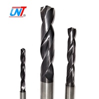 UNT Freze CNC machines-outils Fresa 2 cannelures HRC60 torsion solide carbure de tungstène Micro forets pour acier