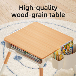 <span class=keywords><strong>Table</strong></span> et Chaise d'École pour Enfants sur Mesure en PP, Hauteur Ajustable pour Maternelle - Product Image 6