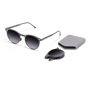 <span class=keywords><strong>Occhiali</strong></span> <span class=keywords><strong>da</strong></span> <span class=keywords><strong>Sole</strong></span> Pieghevoli Polarizzati <span class=keywords><strong>da</strong></span> Uomo in Metallo Ultra Sottile con Logo Personalizzato - Product Image 2