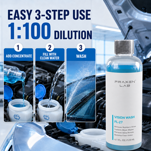 Liquide lave-glace concentré 1:100, additif nettoyant pour vitres, élimination des insectes, <span class=keywords><strong>lavage</strong></span> d'écran <span class=keywords><strong>automobile</strong></span>, vente en gros - Product Image 2