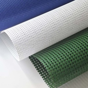 Chất lượng cao <span class=keywords><strong>100</strong></span>% <span class=keywords><strong>Polyester</strong></span> PVC lưới vải thân thiện với môi dệt kim sợi dọc cho bãi biển/văn phòng Ghế Xe Ô Tô Phụ kiện ngoài trời - Product Image 2