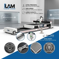 Machine de découpe laser à fibre CNC 3000W pour tôles et tubes en acier au carbone, acier inoxydable, découpe de tuyaux et plaques métalliques