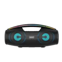 Neueste DJ-Party-Lautsprecher Party box für unterwegs Tragbare drahtlose Karaoke-LED-Bluetooth-Lautsprecher akzeptieren kabel gebundene Mikrofone