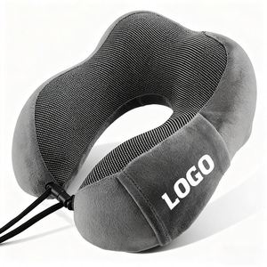 Cadeau promotionnel personnalisé avec logo imprimé, nouveau coussin de nuque pour voiture, pour appuie-tête fixe, favorisant le sommeil - Product Image 1