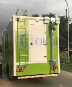 Nhà máy trực tiếp 6M xe gắn Kính thiên văn ánh sáng cột cực di động dẫn chiếu sáng khẩn cấp tháp cho xe cứu hỏa - Product Image 5