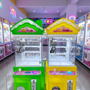 Machine <span class=keywords><strong>de</strong></span> <span class=keywords><strong>jeu</strong></span> à monnayeur, petite machine à griffes pour attraper les poupées, <span class=keywords><strong>jeu</strong></span> <span class=keywords><strong>de</strong></span> poupées Tank, mini machine à griffes - Product Image 2