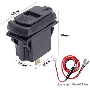 Chargeurs USB 12-24V pour bus et voiture, prise de type C PD QC3.0 30W à charge rapide, pour sièges de <span class=keywords><strong>train</strong></span>, tramway et bus, approvisionnement direct usine en gros - Product Image 4