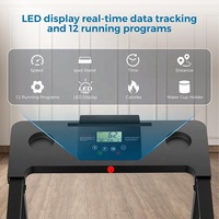 Multifuncional para el hogar, deportes de interior, ejercicio, gimnasio, cinta de correr motorizada, máquina de correr plegable, almohadilla para caminar, cinta de correr