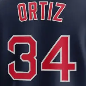 Bán Buôn 2025 Mới Giá Rẻ Khâu Bóng Chày Áo Đỏ SOX 34 David Ortiz 11 Devers 2 Turner Mỹ Đội Phong Cách - Product Image 5