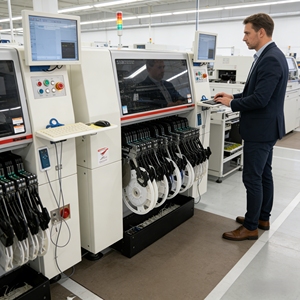 Máquina Modular SMT de Alta Velocidade de Grau Industrial Usada para Montagem de LED PCB com Motor e Bomba SM482 Plus - Product Image 3