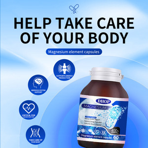 DHOP Tri-Action Magnesium Complex <span class=keywords><strong>400</strong></span> mg Fosfato <span class=keywords><strong>de</strong></span> <span class=keywords><strong>Magnesio</strong></span>, L-Lisina y <span class=keywords><strong>Citrato</strong></span> <span class=keywords><strong>de</strong></span> <span class=keywords><strong>Magnesio</strong></span> 60 Cápsulas - Product Image 2