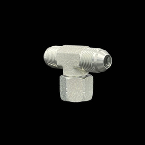 Joint de transition hydraulique à filetage externe JIC standard américain, type T, avec joint conique 74, type D, évasé, BJ Tianyi Hydraulics - Product Image 4