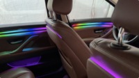 ZYCELA Nouvelle lumière ambiante LED 12V pour Série 5 F10/F18 avec contrôle de menu d'origine, style dynamique 3-5W, garantie 1 an