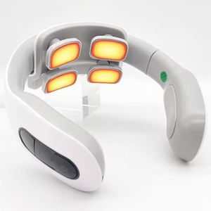 Masseur électrique intelligent à impulsions pour le cou et les cervicales - Soulage les douleurs et la fatigue du cou grâce à un massage apaisant - Product Image 1