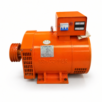 Langshuo Dieselgenerator mit Bürstenmotor, 10kW 15kVA 480V 50/60Hz Einphasig/Dreiphasig, Automatischer Start für Haushaltsstromversorgung