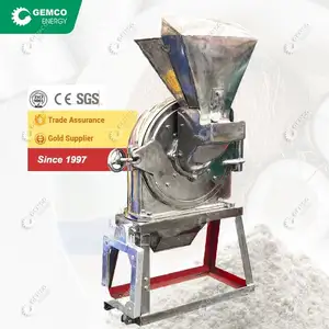 Long-Established Branded Small Scale Crusher Pea Grains Grinding Machine From Best Suppliers Crushing Tapioca,Yam Flour