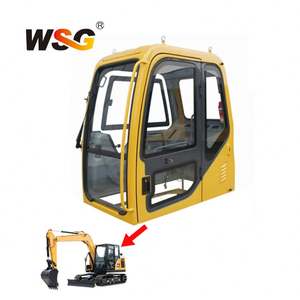 Cabina de Repuesto para Excavadora Doosan Dx55, Ensamblaje de Cabina para Excavadora Doosan Dx225 - Product Image 5