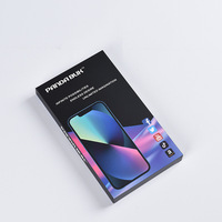 Personnalisation professionnelle boîte d'emballage de Film de protection d'écran de téléphone portable boîte d'emballage de Film de téléphone avec Logo