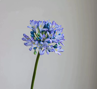 Fleurs d'amarilles en soie gaufrées réalistes, style moderne, haute qualité, écologiques, pour mariage et décoration intérieure, vente en gros