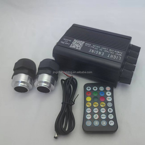 32 Wát RGB <span class=keywords><strong>LED</strong></span> sợi quang ánh sáng <span class=keywords><strong>Kit</strong></span> Twinkle Starlight & Shooting Star headliner với RGBW phát ra ứng dụng màu sắc tương thích - Product Image 5